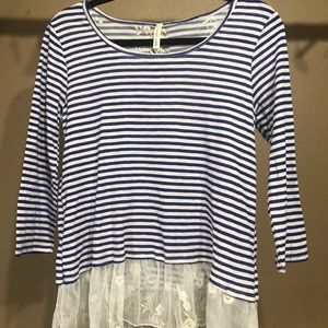 Orange Creek Stripped Top